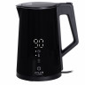 JUNG JUNG Wasserkocher ADLER AD1345S Wasserkocher mit Temperatureinstellung Digital Kettle, 1.7 l, 2200 W, LED Touch Display Digital, 2200W, Edelstahl Kocher Cool Touch Kettle  Чайник JUNG Чайник ADLER AD1345S с регулировкой температуры, цифровой чайник, 