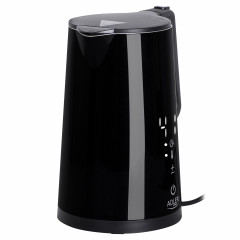 JUNG JUNG Wasserkocher ADLER AD1345S Wasserkocher mit Temperatureinstellung Digital Kettle, 1.7 l, 2200 W, LED Touch Display Digital, 2200W, Edelstahl Kocher Cool Touch Kettle  Чайник JUNG Чайник ADLER AD1345S с регулировкой температуры, цифровой чайник, 