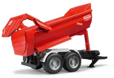 Bruder Bruder 2225 Profi-Serie Krampe Tandem-Halfpipe-Kippanhanger 1:16 Тандемный самосвальный полуприцеп Bruder 2225 профессиональной серии Krampe 1:16