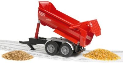 Bruder Bruder 2225 Profi-Serie Krampe Tandem-Halfpipe-Kippanhanger 1:16 Тандемный самосвальный полуприцеп Bruder 2225 профессиональной серии Krampe 1:16