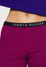 Tommy Hilfiger TEE AND PANT PYJAMA SET Pyjama set lazurite/baseball stripes ПИЖАМНЫЙ КОМПЛЕКТ С ФУТБОЛКОЙ И БРЮКАМИ Пижамный комплект лазурит/бейсбольные полосы