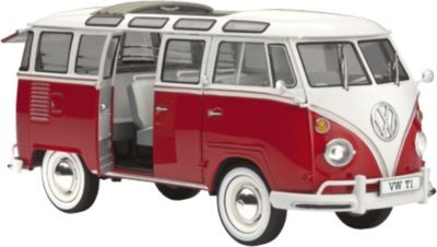 Revell Revell Modellbausatz VW T1 Samba Bus Massstab 1:24 Комплект модели Revell VW T1 Samba Bus масштаб 1:24