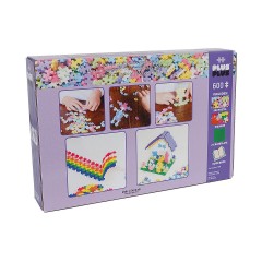 PLUS-PLUS Learn to Build Kreativ Bausteine inkl. Bauplatte Научитесь создавать творческие строительные блоки