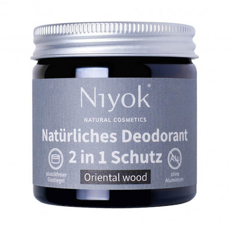 Niyok 2in1 Deodorant Oriental Wood 40ml  Дезодорант 2в1 Восточное дерево 40мл