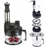 JUNG JUNG Handmixer CAMRY CR4623 Elektrische Stabmixer Set, Zerkleinerer Kuche elektrisch, 1000,00 W, Multizerkleinerer Gemuseschneider Zwiebelschneider Stabmixer Purieren Ручной миксер JUNG CAMRY CR4623, электрический ручной блендер, электрический кухон
