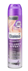 Balea Haarspray Volumen Effekt, Балеа Лак для волос для объема, 300 мл