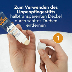 Piz Buin 2in1 Mountain Sonnencreme + Lippenpflege LSF 30, 2в1 Горный солнцезащитный крем SPF 50 + уход за губами SPF 30