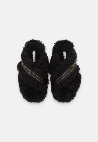 Tommy Hilfiger HOME STRAPS Mules black ДОМАШНИЕ РЕМНИ Мюли черный