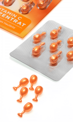 Balea Konzentrat Vitamin C, Балеа Концентрат Витамина C, капсулы для лица, 5упх7 шт.