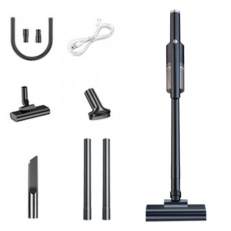 Hikeren Hikeren Akku-Handstaubsauger 7500Pa Handstaubsauger, 100W Akkusauger, Schwarz, Weiss schwarz Беспроводной ручной пылесос Hikeren Ручной пылесос 7500Pa, беспроводной пылесос мощностью 100 Вт, черный, белый