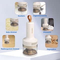 Yoyaxi Akku-Handstaubsauger Tischstaubsauger USB wiederaufladbar mit hoher Saugleistung, 1200 mAh Li-Akku fur Schule, Zuhause, Buro und Auto Беспроводной ручной пылесос Yoyaxi, настольный пылесос, перезаряжаемый через USB, с высокой мощностью всасывания,