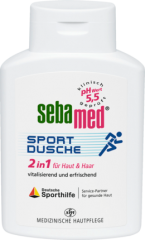 sebamed Спортивный гель для душа 2 в 1 для кожи и Для волос, 200 мл