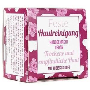 Lamazuna Feste Hautreinigung Hibiskus Duft 25g  Твердое очищающее средство для кожи с ароматом гибискуса 25 г