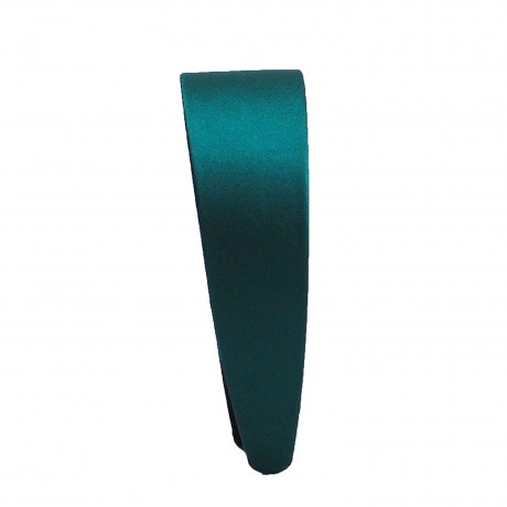 Filippa Firenze CinCin Satin Haarreif flach Smaragd CinCin плоская атласная повязка на голову