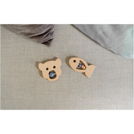 KINDSGUT Beissring-Set Beissringe Набор прорезывателей