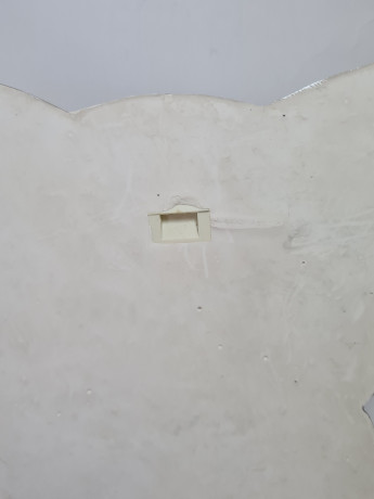 Маска винтажная Venicia Im Stil в форме бабочки, ручная роспись, гипс, 23 x 19 см, Германия, 1960-70гг.