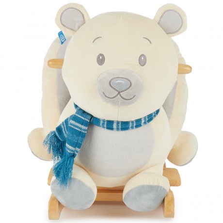 bieco Schaukelpferd Plusch Bar Schaukeltier 60 cm Baby Wippe Holz Spielzeug ab 9 M Schaukeltiere Лошадка-качалка Плюшевая перекладина Животное-качалка 60 см Детская качалка Деревянная игрушка от 9 м Животные-качалки