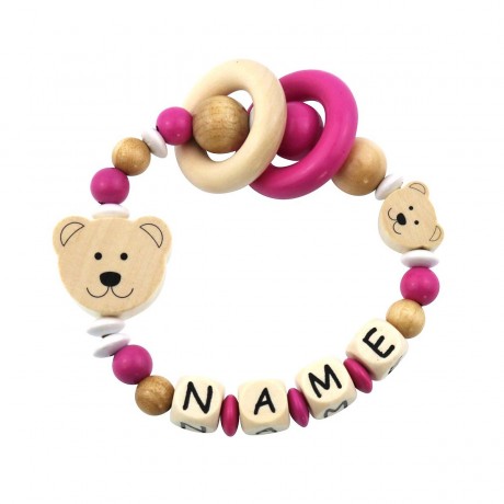 elefantasie Greifling Barenstark personalisiert mit Namen Игрушка для захвата Barenstark с именем