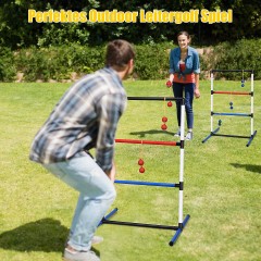 COSTWAY® Leitergolf-Set mit eingebautem Score-Tracker Лестничный набор для гольфа со встроенным счетчиком очков