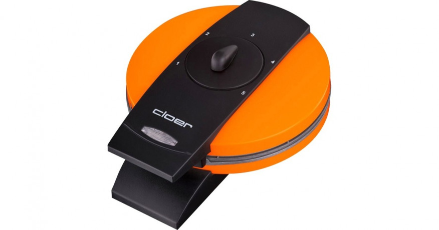 Cloer Cloer Waffeleisen 1627-15 orange/schwarz, 930 Watt  orange/schwarz Вафельница Cloer 1627-15 оранжевая/черная, 930 Вт
