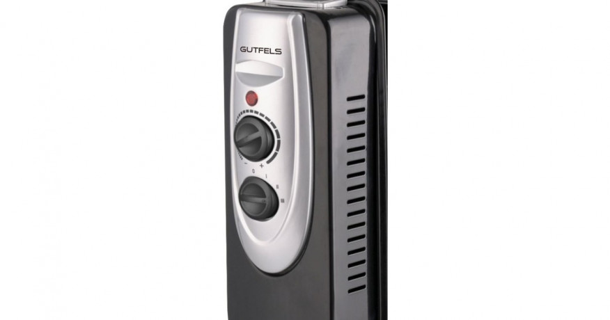Gutfels Gutfels Ol-Radiator HR32007 schwarz/grau, 2.000 Watt  schwarz/grau Масляный радиатор Gutfels HR32007 черный/серый, 2000 Вт