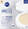 NIVEA Cushion Hyaluron CELLular Filler 3in1 Pflege, Hell, 15 g Нивея Тонирующий Флюид, оттенок 01 Hell 