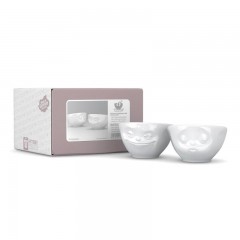 Fiftyeight Products TV Tassen Schalchen Set 2-tlg. - grinsend &amp; kussend 0,10 L Набор подставок для телевизора 2 шт. - ухмыляясь и целуясь 0,10 л