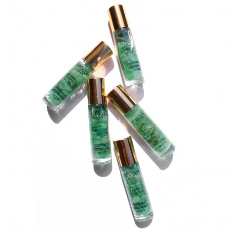 ARI ANWA Skincare Kuhlender Roll-On mit Aventurine und Rosenwasser Crystal Glow On  Шариковое охлаждающее средство с авантюрином и розовой водой Crystal Glow On