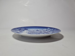 Bareuther Bavaria Декоративная тарелка "Снеговик", 20см, Германия, 1975г.