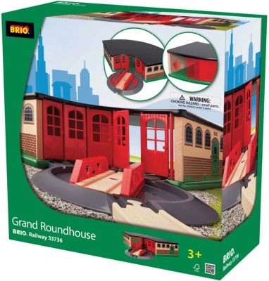 BRIO Grosser Ringlokschuppen Большая развязка