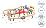 myToys ORIGINALS Holzeisenbahn-Spielset Деревянный поезд