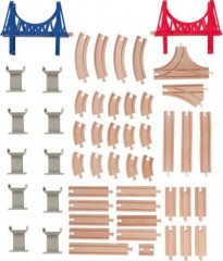 myToys ORIGINALS Holzeisenbahn-Spielset Деревянный поезд