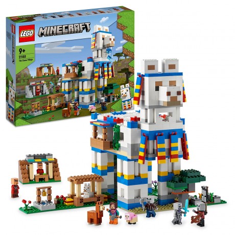 LEGO 2er Set НАБОР ЛЕГО: Minecraft 21174 Современный домик на дереве + 21188 Деревня Ламы