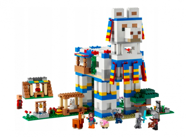 LEGO 2er Set НАБОР ЛЕГО: Minecraft 21174 Современный домик на дереве + 21188 Деревня Ламы