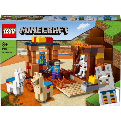 LEGO Minecraft 21167 Der Handelsplatz ЛЕГО Торговый пост