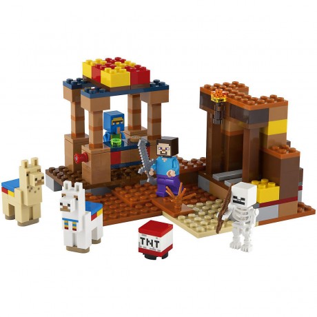 LEGO Minecraft 21167 Der Handelsplatz ЛЕГО Торговый пост