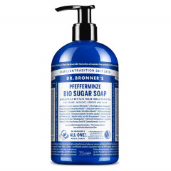 Dr. Bronner's Pfefferminze Bio Sugar Soap  Мятное органическое сахарное мыло