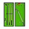 Vicabo Stifteset im Golfspiel-Design Golfschlager Kugelschreiber Mini Desktop Golfball Stift Aktionsspiele Набор ручек для игры в гольф