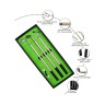 Vicabo Stifteset im Golfspiel-Design Golfschlager Kugelschreiber Mini Desktop Golfball Stift Aktionsspiele Набор ручек для игры в гольф