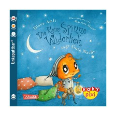 Carlsen Verlag Baby Pixi (unkaputtbar) 119: VE 5 Die kleine Spinne Widerlich sagt Gute Nacht (5 Exemplare) Baby Pixi (unbreakable) 119: VE 5 Маленький паучок Отвратительно желает спокойной ночи (5 копий)