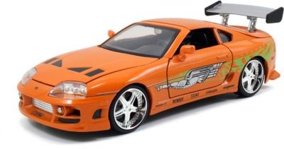 Jada Fast  Furious 1995 Toyota Supra 1:24 Форсаж 1995 Toyota Supra 1:24
