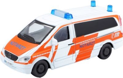 Bburago Modellauto Bburago 1:50 Mercedes Vito Notarzt Модель автомобиля Bburago 1:50 Mercedes Vito врач скорой помощи