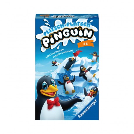 Ravensburger Mitbringspiel Plitsch Platsch Pinguin Возьмите с собой игру Splish Splash пингвин
