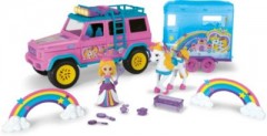 Dickie Toys Pink Drivez Unicorn Trailer Трейлер Pink Drivez Unicorn