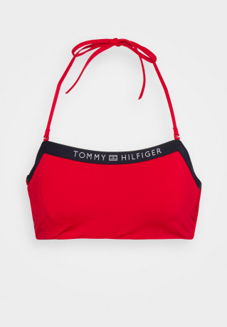 Tommy Hilfiger BANDEAU  Bikini top primary red БАНДО лиф бикини первичный красный
