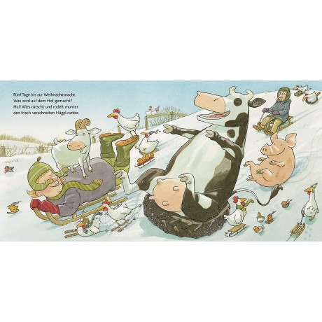 Sauerlander Verlag Lieselotte feiert Weihnachten Лизелотта празднует Рождество