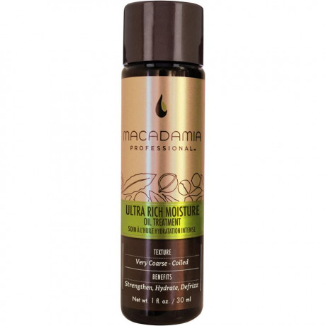 Macadamia (Макадамия)  Wash & Care Ultra Rich Moisture Oil Treatment Средство для лечения для волос, 30 мл