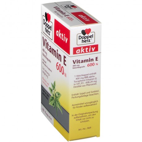 Doppelherz (Доппельхерц) aktiv Vitamin E 600 N 80 шт
