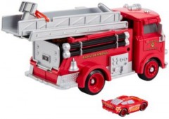 Mattel Disney Pixar Cars Farbwechsel Red Spielset und exklusives Lightning McQueen-Fahrzeug Красный игровой набор Disney Pixar Cars, меняющий цвет, и эксклюзивный автомобиль Lightning McQueen