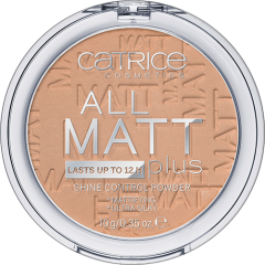 Catrice Puder All Matt Plus Shine Control Powder, Катрис Матирующая компактная пудра 12 часов, Warm Beige 030, 10г.